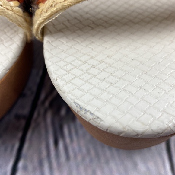 ROCKETDOG Brown/Rust/Tan/Cream Wedges - Picture 15 of 17